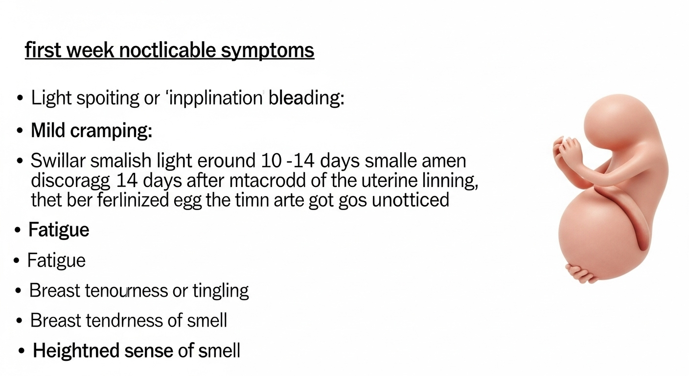 أعراض الحمل في الأسبوع الأول: دليلك الشامل لعلامات الحمل المبكرة
