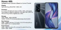  سعر و مواصفات هونر 400 عيوب و مميزات Honor 400
