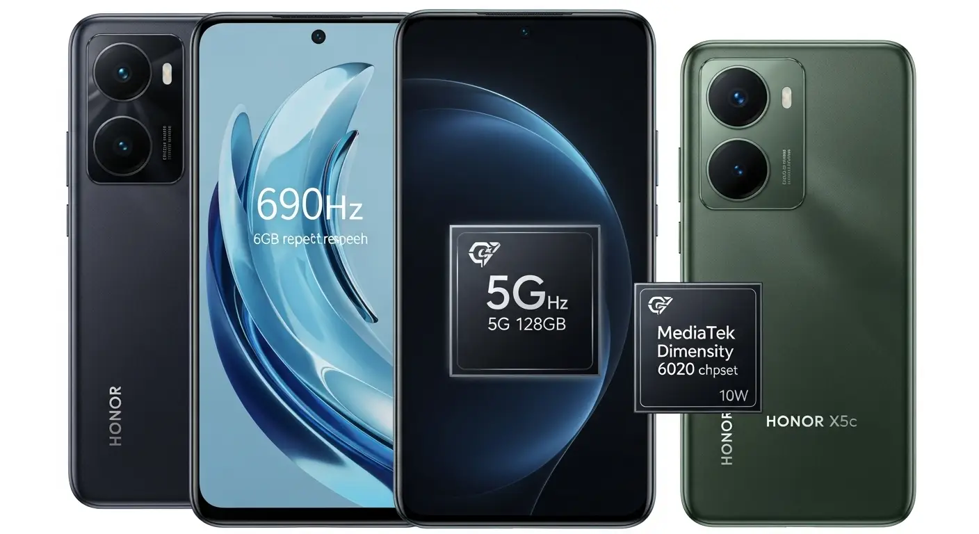  الإطلاق والميزات الأولية لهاتف هونر X5c