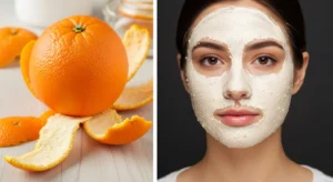 ماسك قشر البرتقال: لتنظيف المسام وإزالة الدهون في البشرة الدهنية 