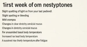 أعراض الحمل الأسبوع الأول