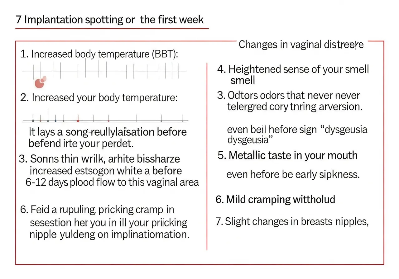 7 علامات خفية قد تدل على أعراض الحمل الأسبوع الأول لم تخبرك بها صديقاتكِ