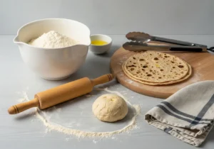 طريقة عمل خبز الشباتي الهندي