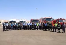 المعايطة يفتتح مركز دفاع مدني وادي صقرة